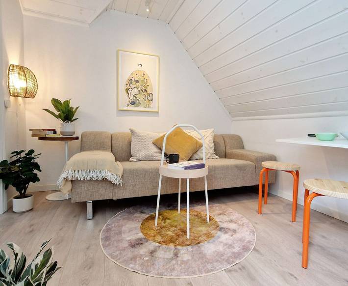 Apartament wakacyjny dla 2 osób, z taras i ogród w Bergen