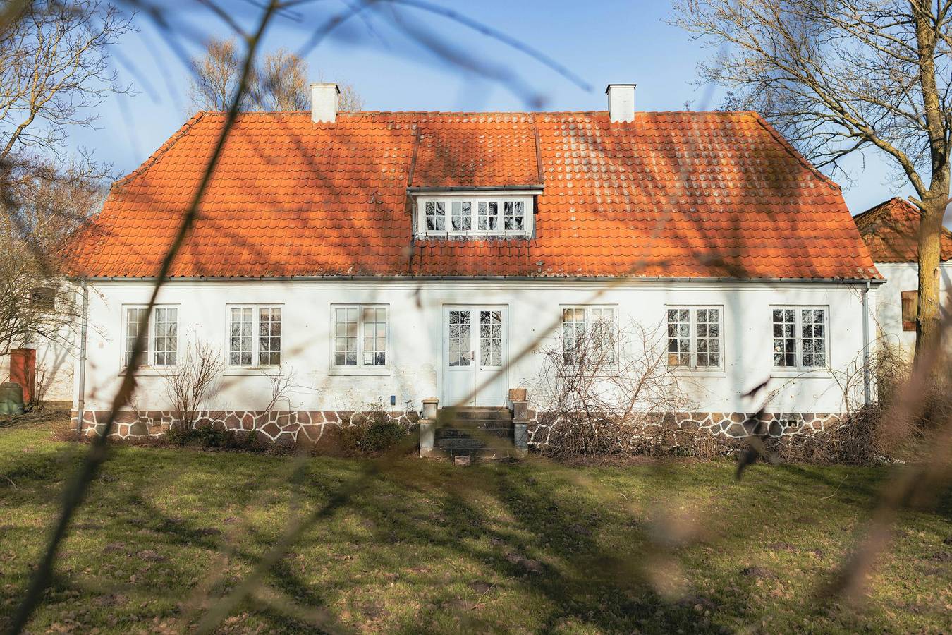 Idyllischer Kågården mit Skovsgaard Naturziel in Rudkøbing, Langeland