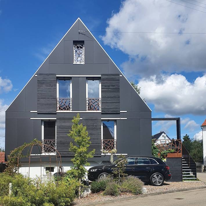 Appartement 'Lotte' met Privéterras, Privétuin en Wi-Fi in Bitz, Neckar-Alb