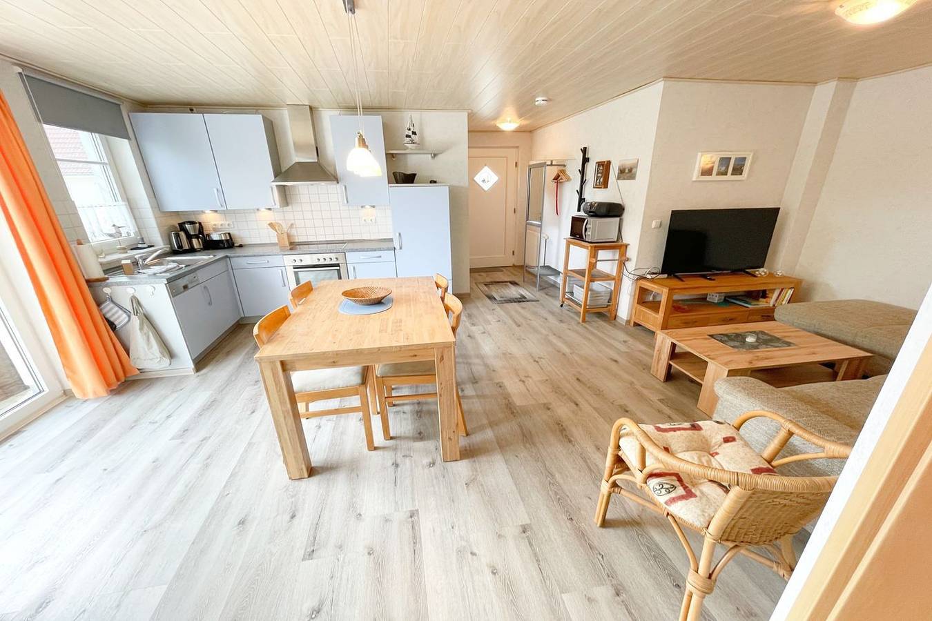 Ganze Wohnung, Ferienwohnung für 4 Personen mit Ausblick in Loddin, Bernsteinbäder