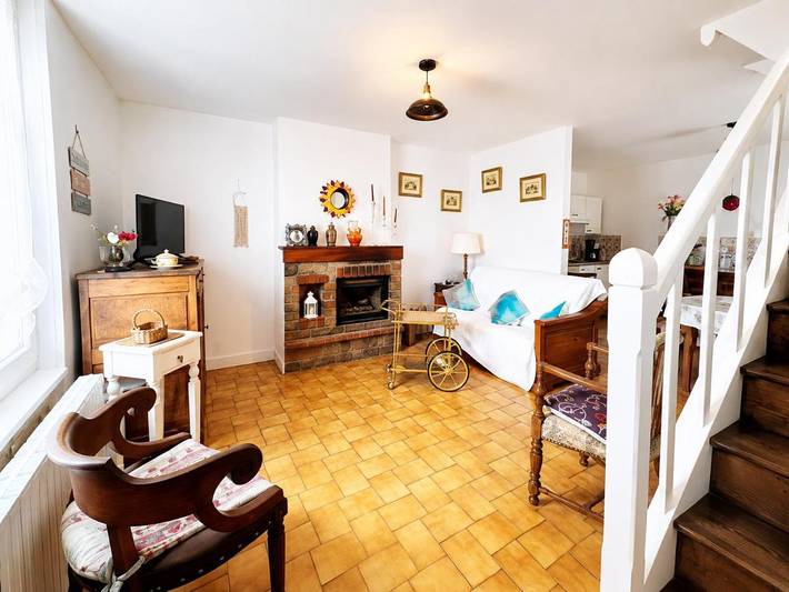 Maison de vacances pour 4 personnes, avec Terrasse ainsi que Jardin et Vue