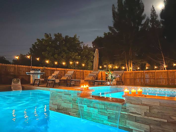 Villa for 8 people, with terrace and garden as well as pool in Fort Lauderdale