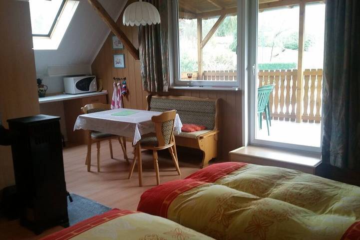 Ferienhaus für 4 Personen, mit Garten und Balkon sowie Sauna, mit Haustier in Sächsische Schweiz - 3