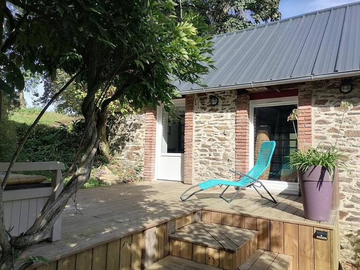 Location de vacances pour 2 personnes, avec jardin à Saint-Martin-des-Champs