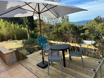 Gîte pour 4 personnes, avec vue et jardin à Rayol-Canadel-sur-Mer