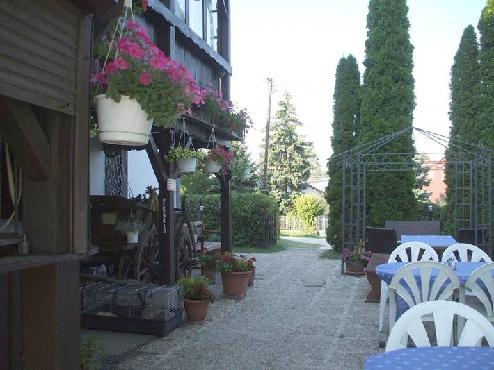Hotel für 2 Personen, mit Terrasse und Ausblick sowie Garten und Seeblick in Balatonalmadi - 3