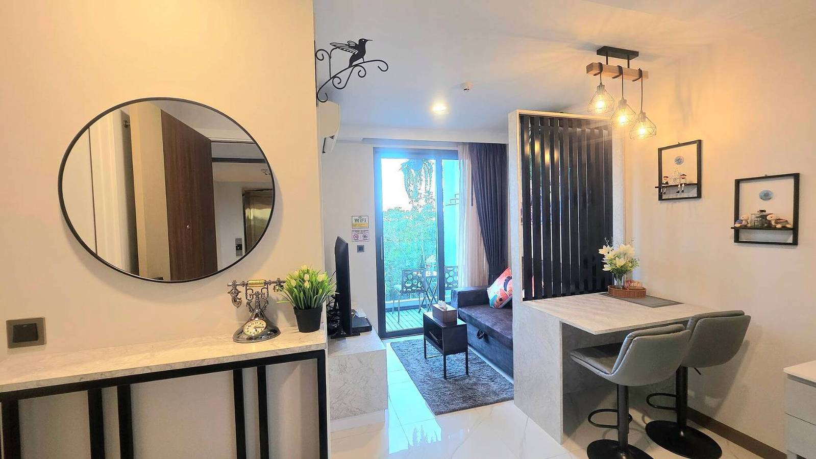 Entire apartment, A303 - 1 Bedroom Serviced Apartment Partial Sea View at Ao Nang Beach in Ao Nang, Krabi Province