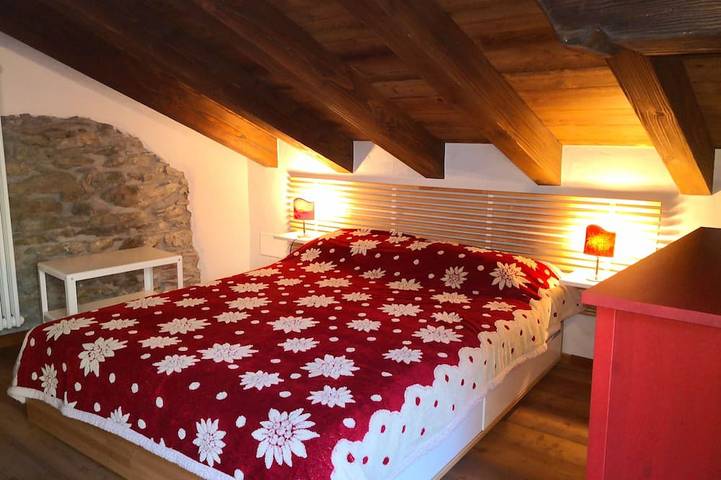 Entire apartment, La Maison Des Chats strategically located for visiting the entire Aosta Valley in Tholasèche, Comune di Nus
