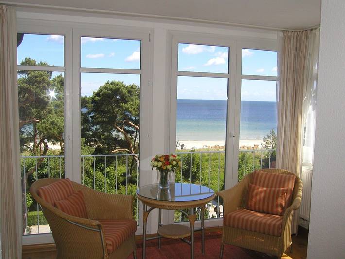 Ferienwohnung für 2 Personen, mit Balkon und Garten in Binz