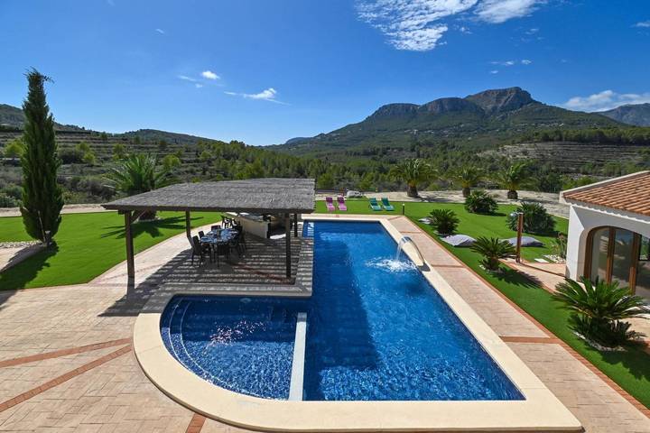 Maison de vacances pour 13 personnes, avec jardin à Benissa