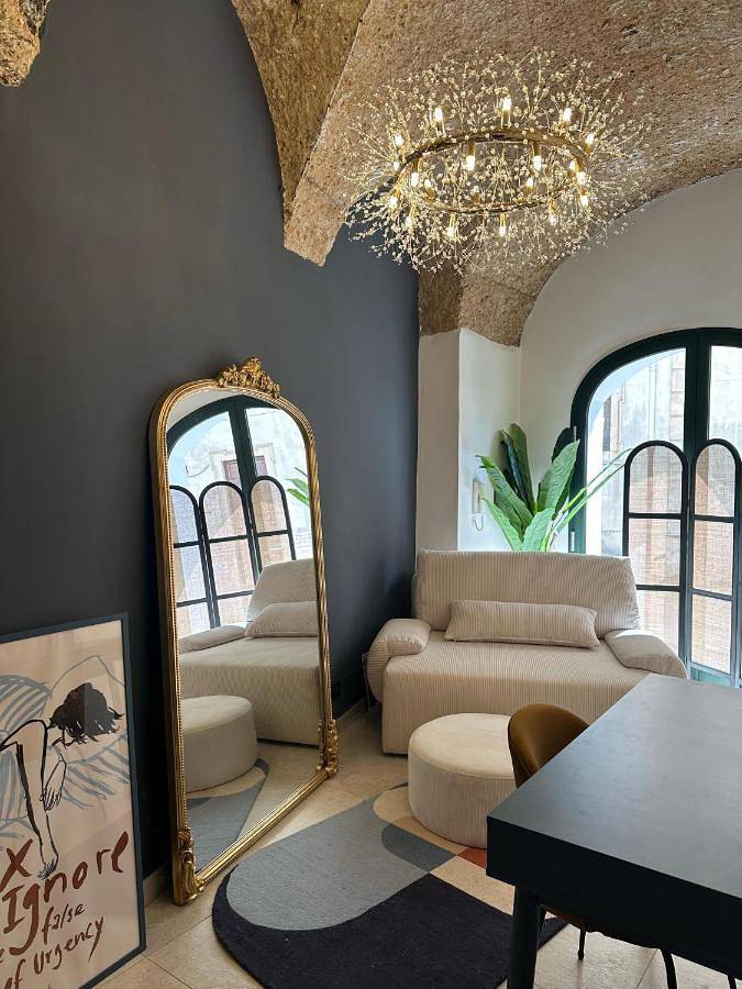 Location de vacances pour 3 personnes, avec Balcon ainsi que Terrasse et Vue à Venafro