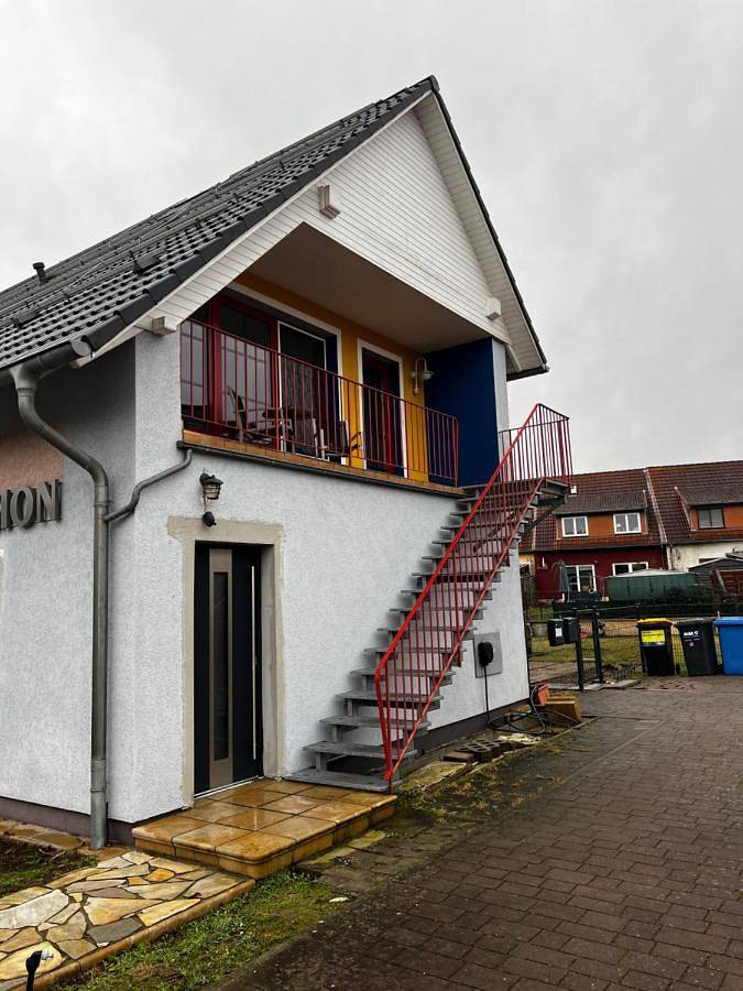 Ferienhaus für 2 Personen, mit Balkon und Terrasse sowie Ausblick