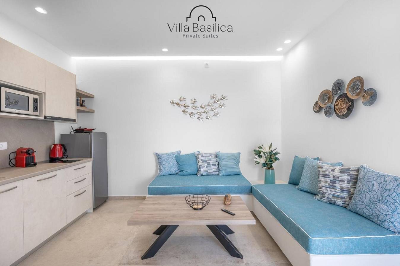 Appartement « Villa Basilica Kallisto » avec vue sur la mer, Wi-Fi et climatisation in Plage d'Perivolos, Santorin