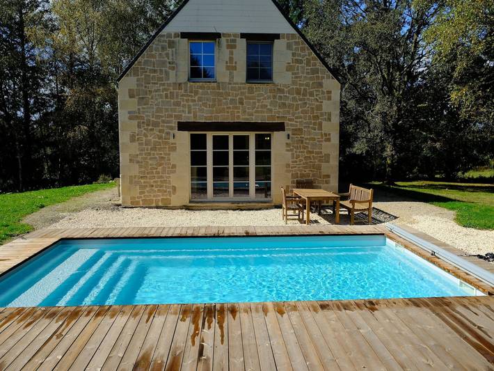 Maison de vacances pour 6 personnes, avec piscine ainsi que terrasse et jardin en Corrèze - 2