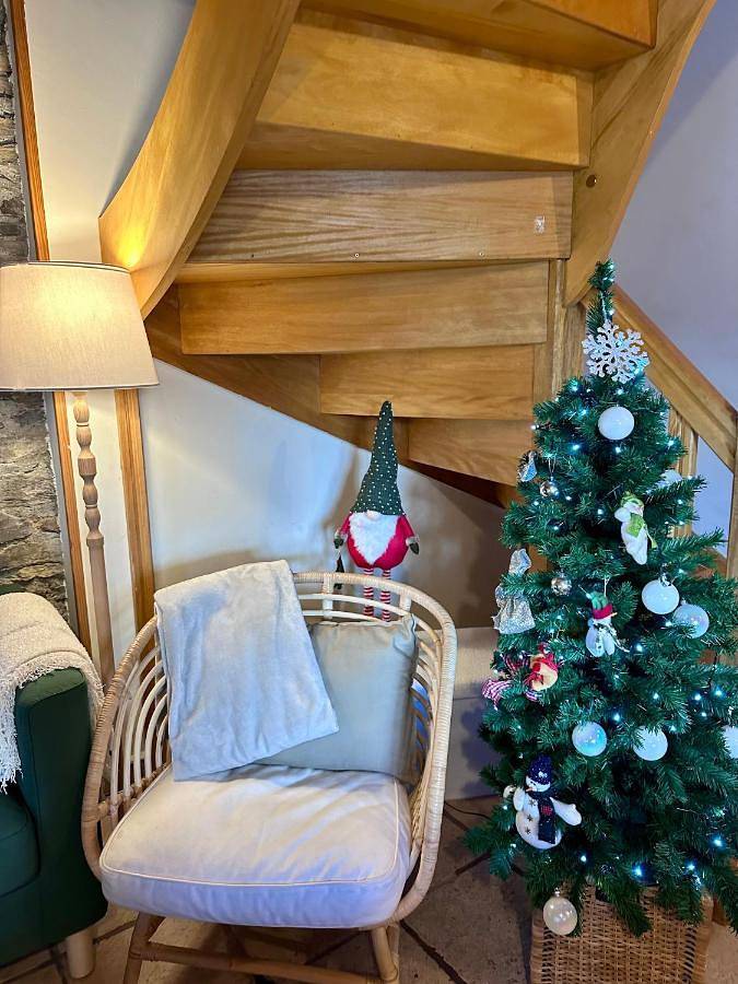 Gîte pour 8 personnes, avec vue ainsi que balcon et jardin à Viscos - 4