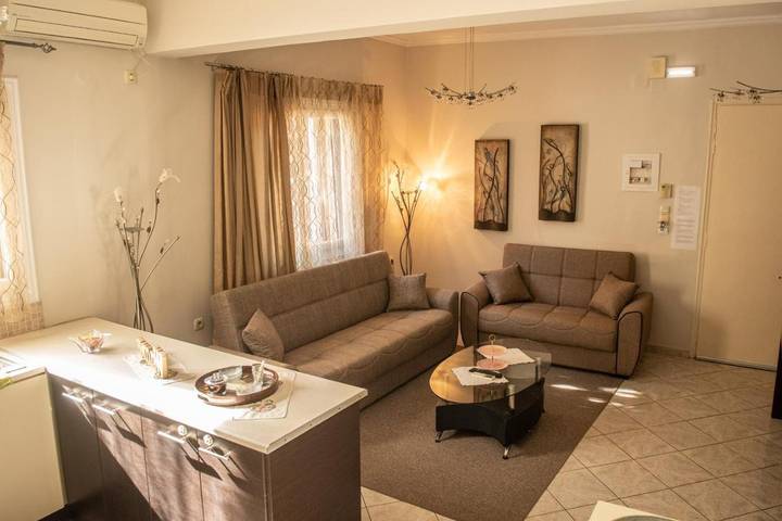 Vakantieappartement voor 5 personen, met Terras in Lesbos