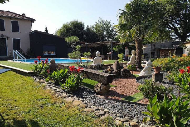 Gîte pour 2 personnes, avec piscine à Campagne-d'Armagnac