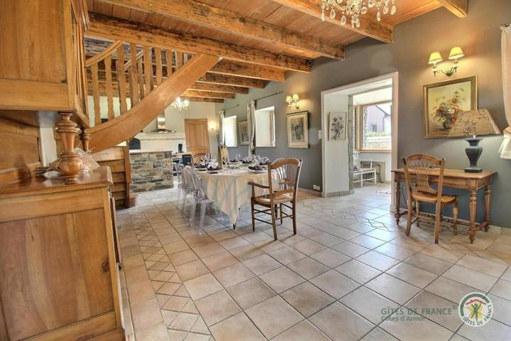 Location de vacances pour 8 personnes, avec jardin, animaux acceptés dans Beg-Léguer - 3