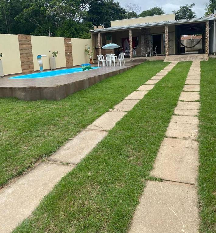 Casas e apartamentos de temporada para 14 pessoas, com jardim e balcão e ainda piscina em Santarém (Brasil)