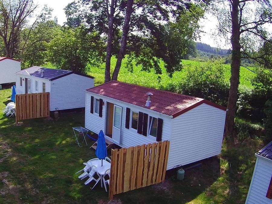 Camping La Petite Rivière - Mobilhome 4 personas - 2 habitaciones in Clergoux, Región de Tulle