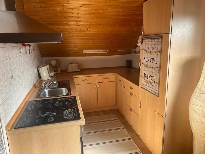 Ferienwohnung für 3 Personen, mit Terrasse und Garten sowie Ausblick in Münnerstadt - 4