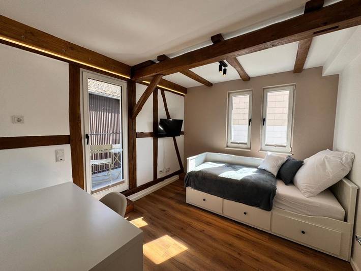 Ferienwohnung für 2 Personen, mit Balkon