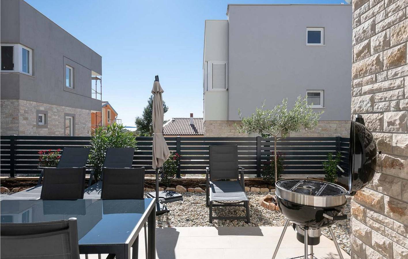 Ferienhaus für 6 Personen mit Terrasse in Barbariga, Südküste Istrien