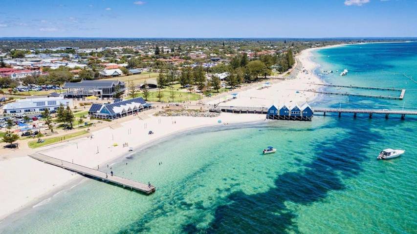 Location de vacances pour 6 personnes, avec terrasse dans Busselton