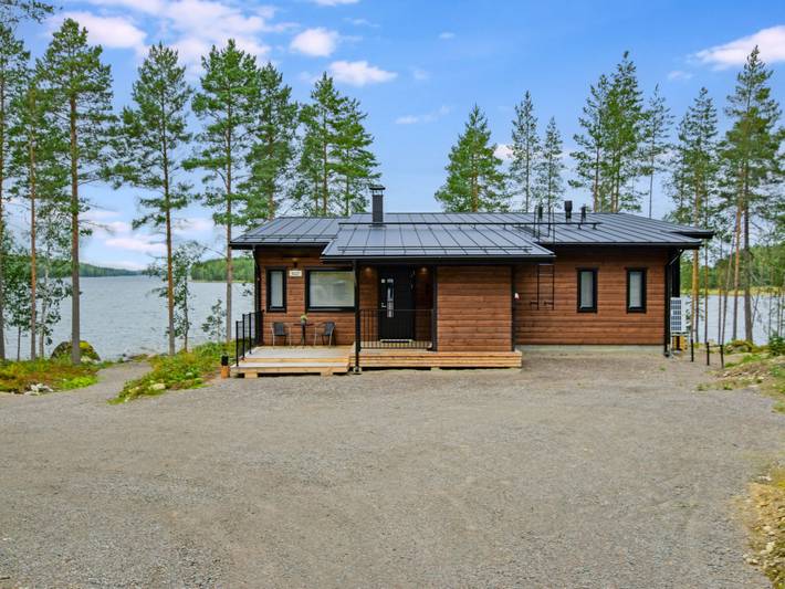 Jäkälänkallion ranta in Äänekoski, Mittelfinnland