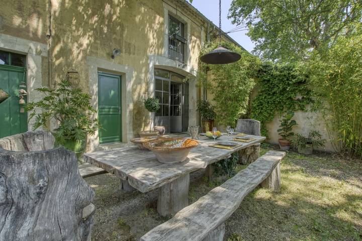 Maison de campagne pour 4 personnes, avec Terrasse ainsi que Jardin et Piscine à Cabannes