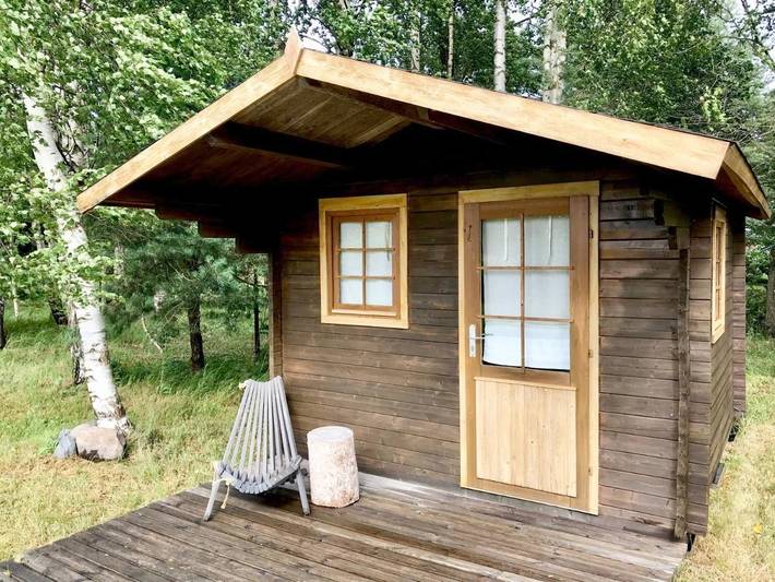 Camping für 2 Personen, mit Terrasse und Ausblick sowie Garten, mit Haustier in Estland - 3