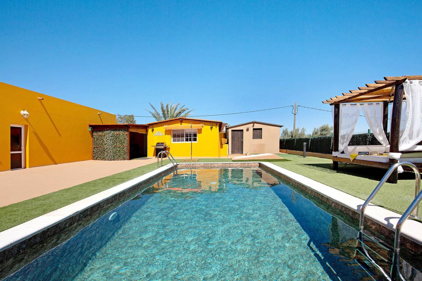 Ferienhaus 'Valentina' mit Bergblick, Wlan und Klimaanlage in Tuineje, Fuerteventura