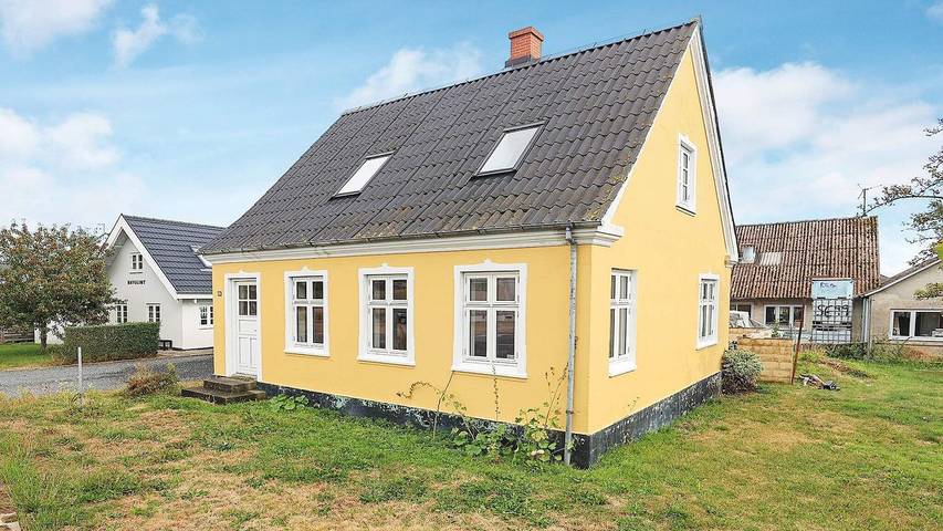 Ferienhaus für 6 Personen, mit Garten und Ausblick in Spodsbjerg