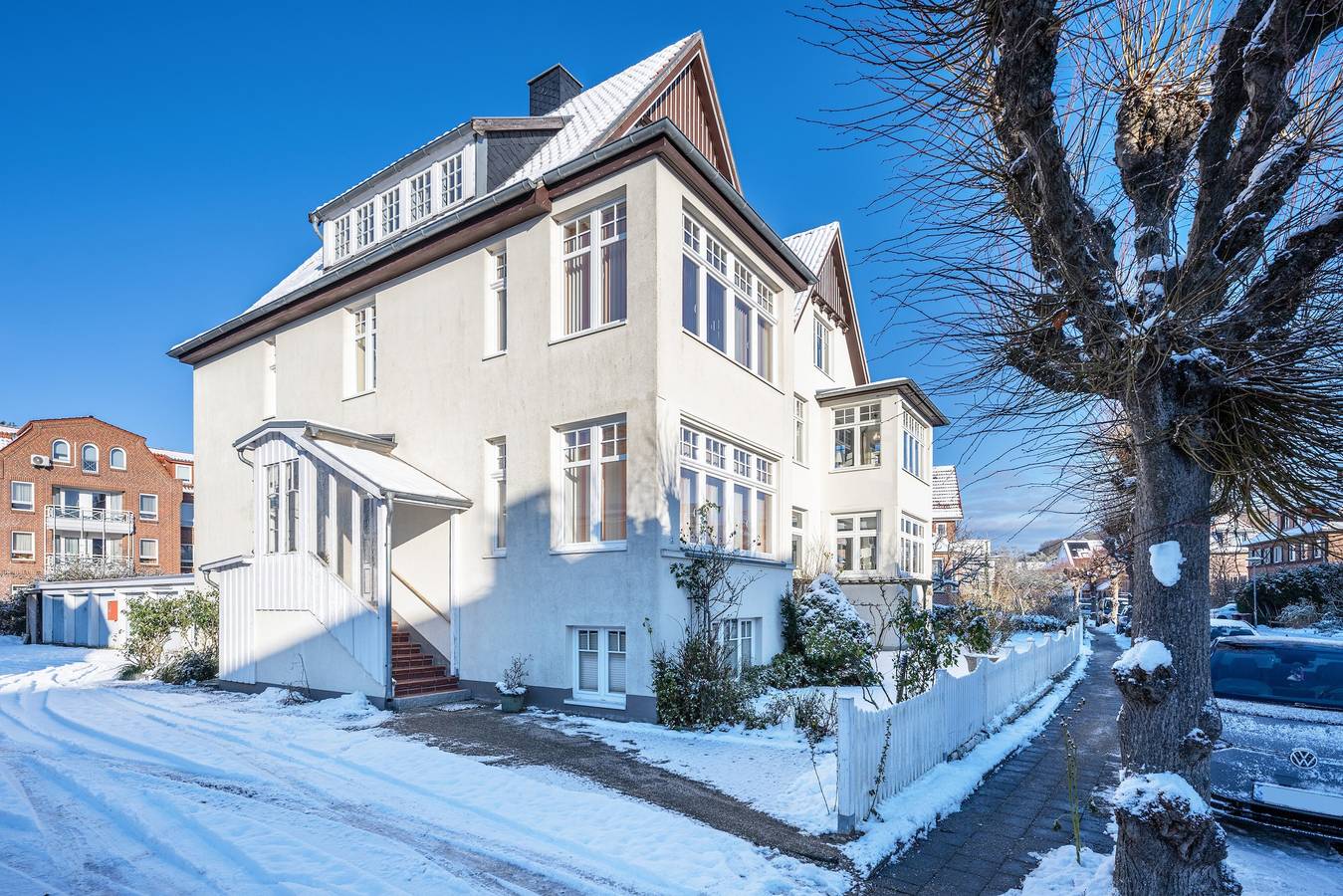Ganze Wohnung, Ferienwohnung 'Haus Übersee Wohnung Tonga' mit Gemeinschaftsgarten und Wlan in Travemünde, Lübeck