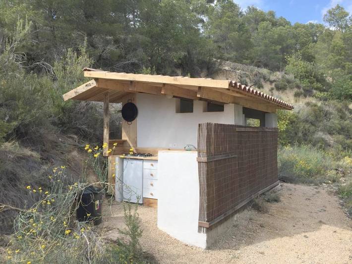 Tente pour 3 personnes, avec vue ainsi que terrasse et jardin sur la Costa Blanca - 4