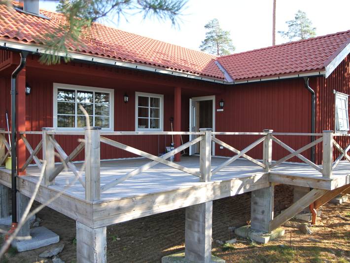 Ferienhaus für 5 Personen, mit Terrasse und Garten sowie Sauna in Värmland