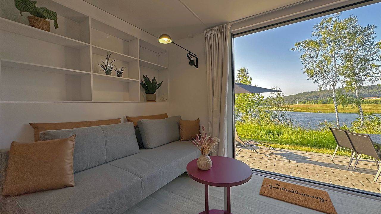 Ganze Ferienwohnung, Tiny-Unterkunft für 4 Personen (37 m²) in Neunburg vorm Wald in Neunburg vorm Wald, Naturpark Oberpfälzer Wald