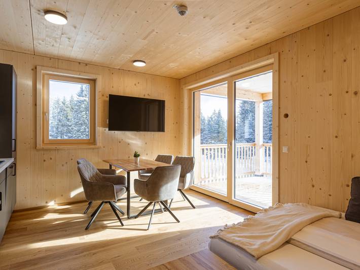 Ferienwohnung für 4 Personen, mit Balkon und Terrasse in Oberwölz - 2