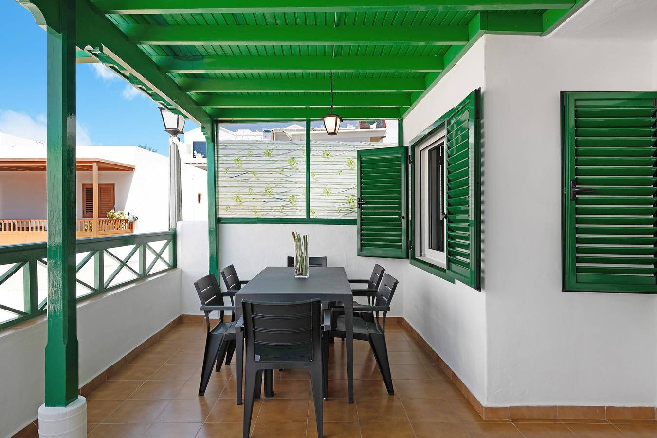 Maison de vacances 'Casa Playa Palmeras' près de la plage avec terrasse et Wi-Fi in Puerto del Carmen, Tías