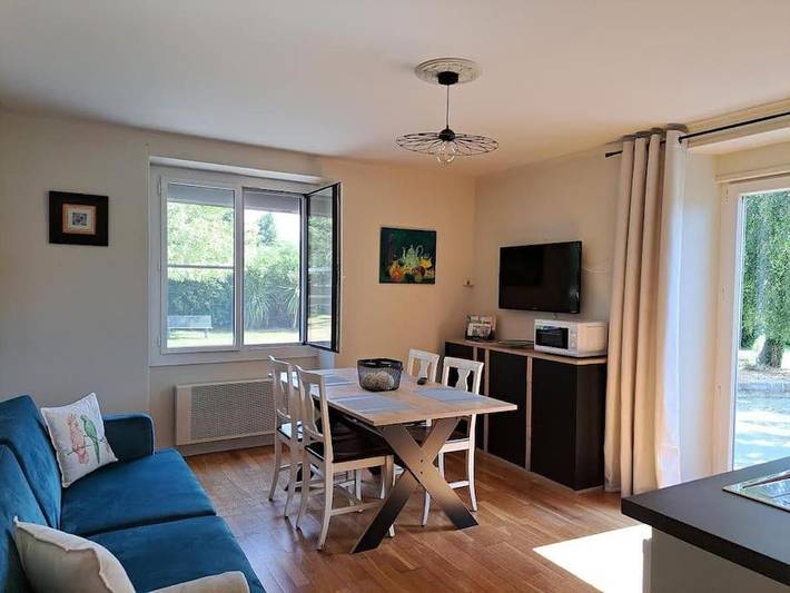Maison de vacances pour 6 personnes, avec jardin
