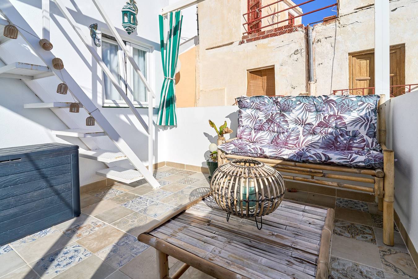 Ferienhaus 'Casa El Camaleón' mit Wlan und Klimaanlage in Altstadt Almunecar, Almuñecar