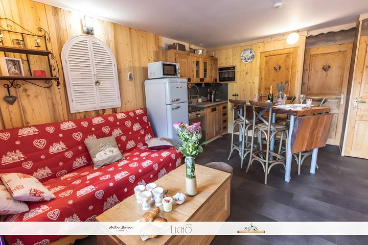 Chalet pour 8 personnes, animaux acceptés dans Valfréjus