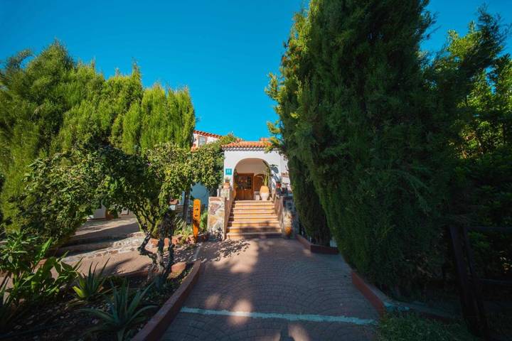 Apartamento para 2 personas, con piscina y jardín en Tejeda