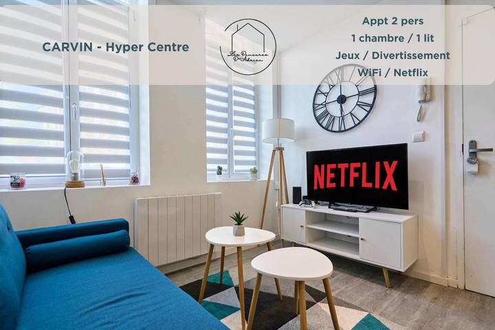 Appartement de vacances pour 2 personnes, avec Terrasse à Carvin