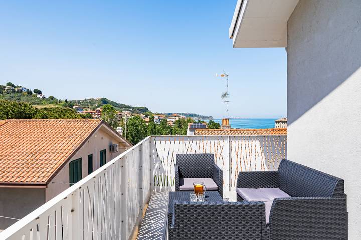 Appartamento per 5 persone, con Balcone e Terrazza a San Vito Chietino