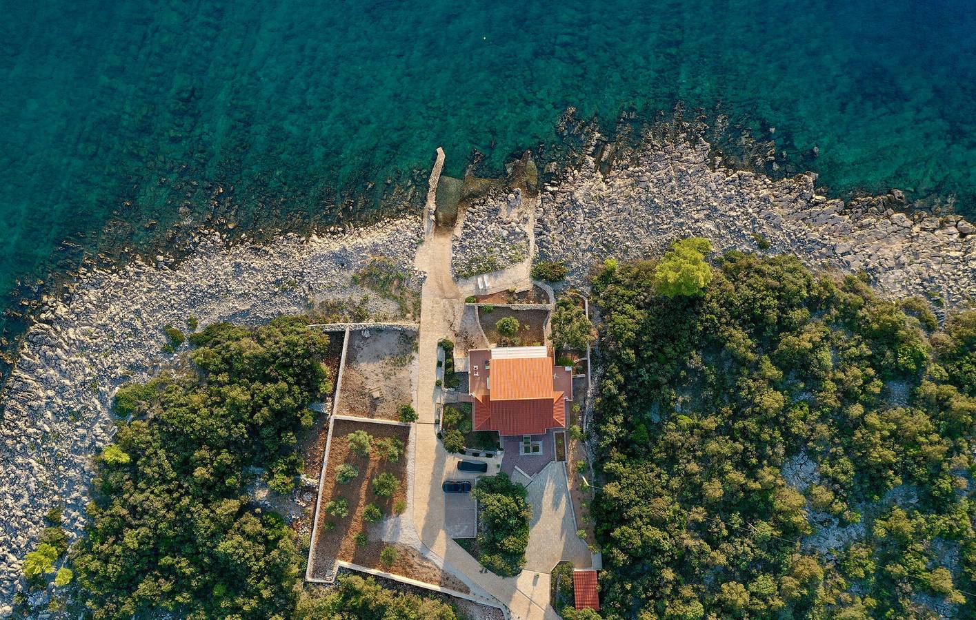 Ferienhaus für 8 Personen mit Terrasse in Hvar