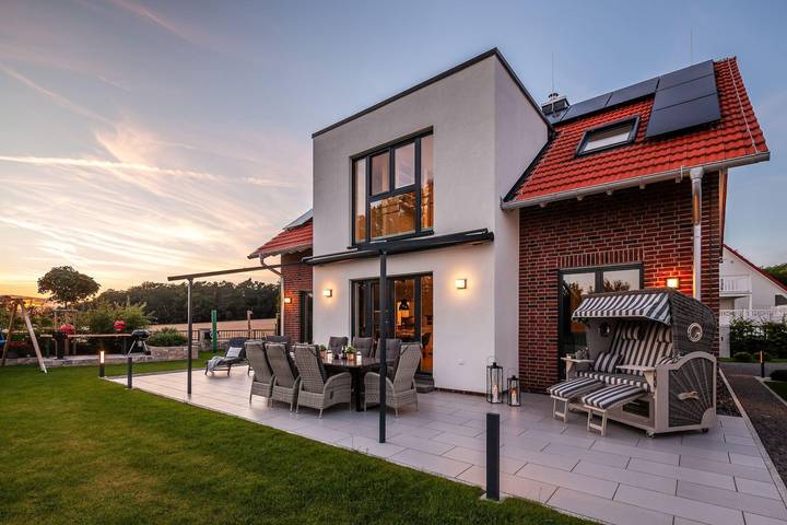 Ferienhaus für 8 Personen, mit Garten und Sauna sowie Terrasse und Whirlpool in Biendorf - 4