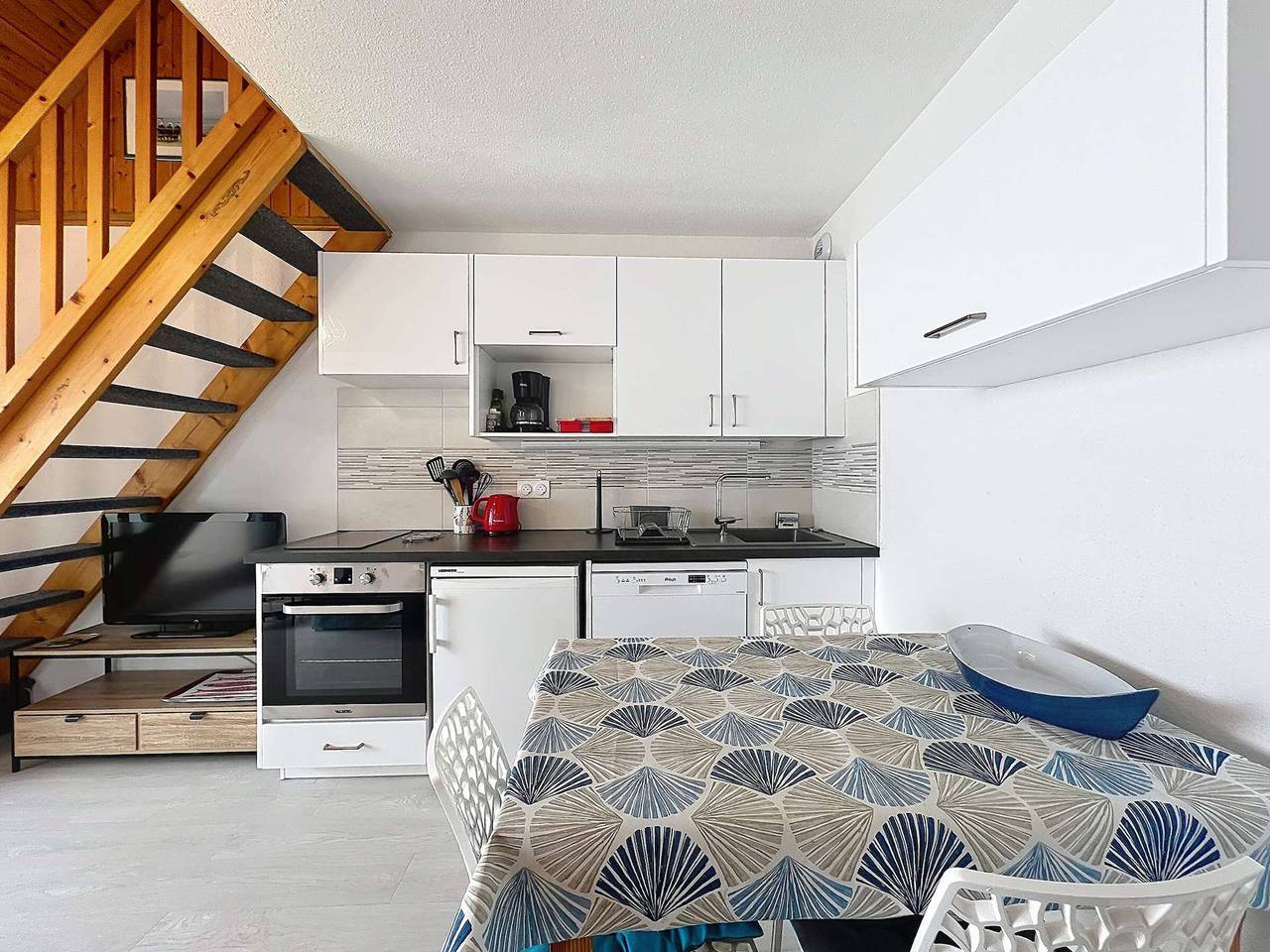 Ganze Wohnung, Quiberon - 2-Zimmer + Mezzanine Wohnung - 4 Pers - Meerblick in Quiberon, Côte des Mégalithes