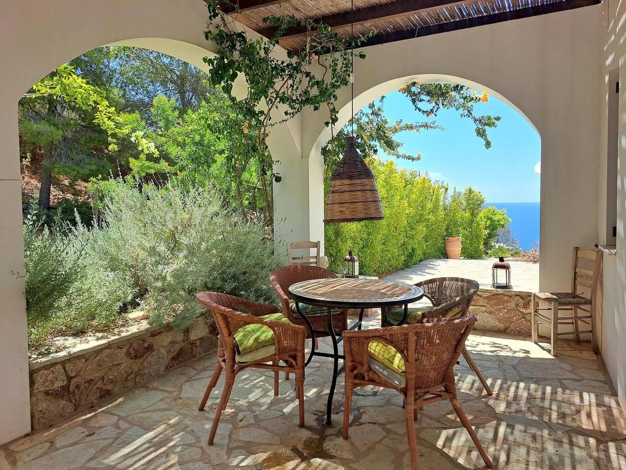 Exklusiv mit privatem Pool und spektakulärerem Blick auf die Messenische Bucht - Villa Katerina | Peloponnes in Messenien