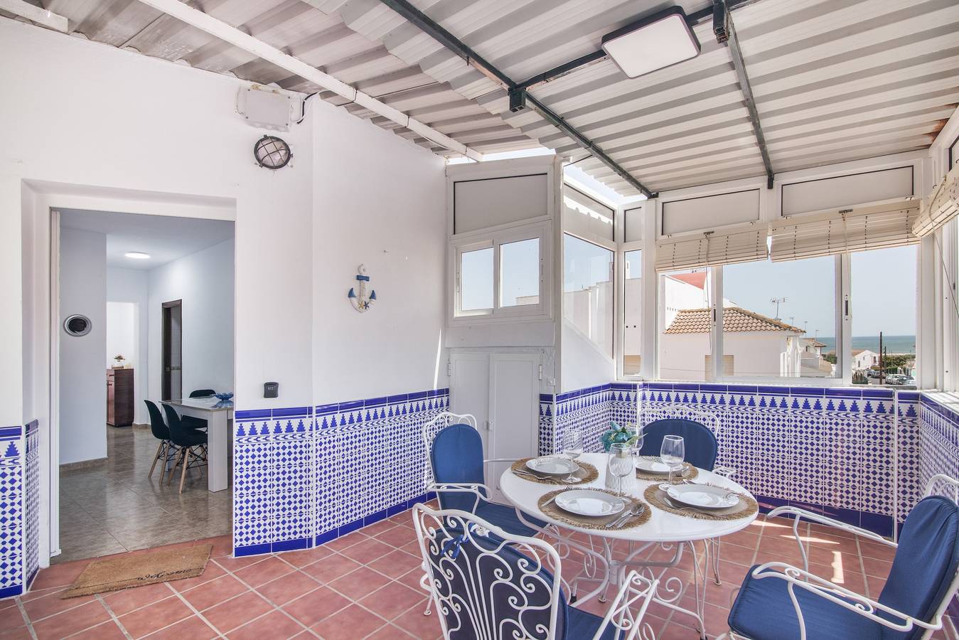 Ganze Wohnung, Apartment mit Terrasse und Meerblick in Mazagón in Mazagón, Moguer